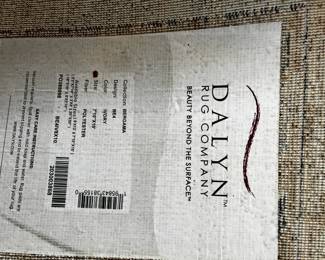 #21 Machine Made - Dalyn Co. - Polyester - 8'x10' $100.00