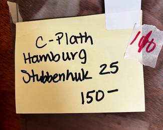 #111 C-Plath Haburg Stubbenhwk 25 $150.00