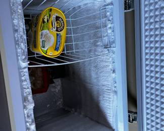 #123 Small RCA Chest Freezer - Manual - 30x21x33 (w/contents) $75.00