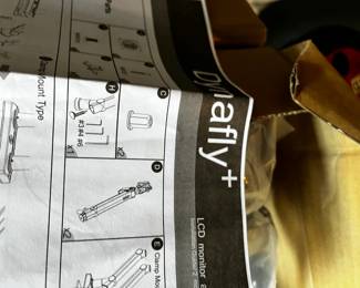 #136 Dynafly 2 arm or dual arm Monitor Mount $50.00