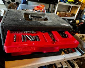 #134 Craftsman Plastic 4 drawer Storage Storage Chest w/sockets $25.00