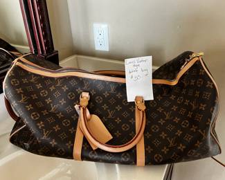 #88 Louis Vuitton Style Duffel Bag $30.00