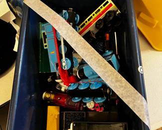 #174 Thomas the Train - set of 16 Engines (mostly) $25.00