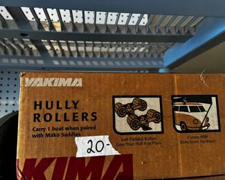 #130 Hully Rollers Soft paded Rollers for top of vehicle $20.00