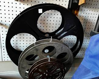 #129 Metal Movie Reels - set of 3 $25.00