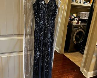 #117 Blue w/sequins Mermaid Tail New w/tags size 8 $120.00