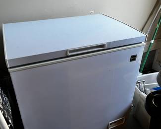 #123 Small RCA Chest Freezer - Manual - 30x21x33 (w/contents) $75.00