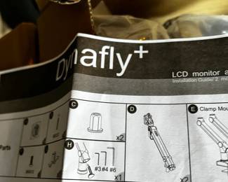 #136	Dynafly 2 arm or dual arm Monitor Mount	 $50.00 
