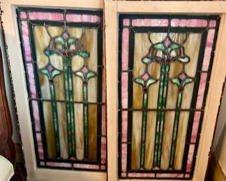 Stained Glass Windows came from this Sale House