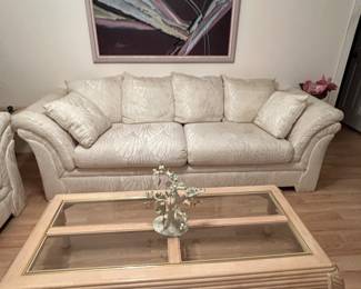 3 Blonde Wood Tables