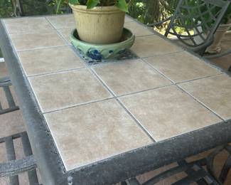 Patio Table - 6 Chairs