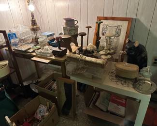 Pin cushion, Hat Stands, Pig bank