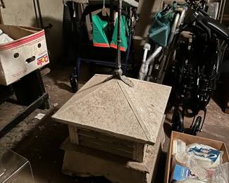 Cupola w/ Horse Weathervane