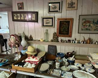 Pictures, Dishes, Mortar & Pestles, Wooden Hat Stand