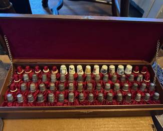 Amazing Antique Thimble Collection