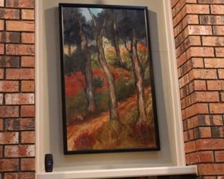 Art to fit the mantel 