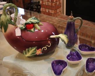 Eggplant Tureen 