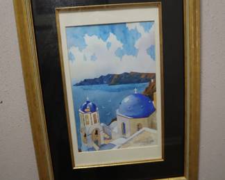 Watercolor from travel