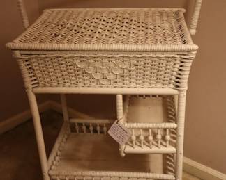 Victorian sewing basket