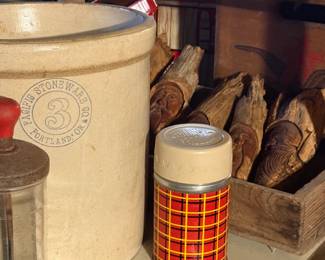 Antique Stoneware Crocks