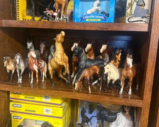 Breyer Horse Collection - some vintage. New in the Box Breyer Horses