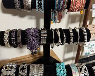 Costume Jewelry - Bracelets, Earrings, Necklaces, Brooches - there's so much!