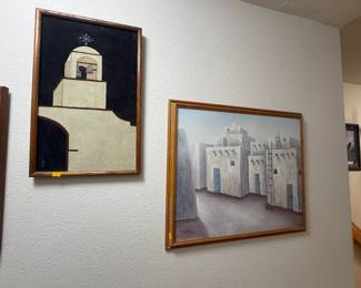 Vintage Suede Mosaic Art