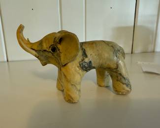 Oyster shell elephant