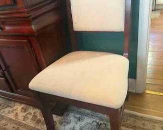 Dining Table with 1 leaf and 8 chairs