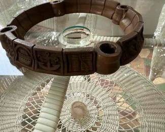 Vintage 1975  Advent wreath