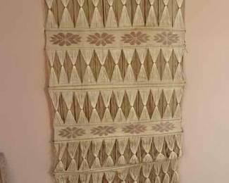 vintage wall hanging