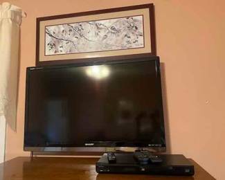 Sharp TV with Wall Mount bracket