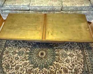 (Top)Vintage Gold Leaf coffee table