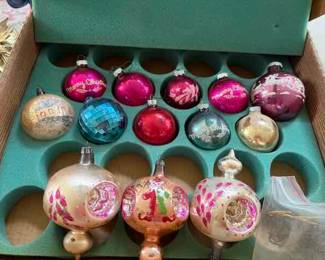 Vintage Ornaments (sold as a set)