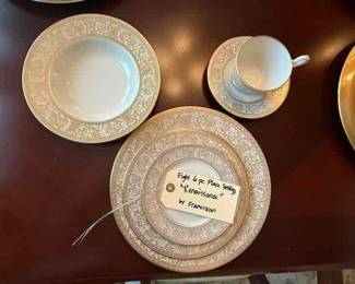Eight six Piece Place Settings Renaissance by Franciscan