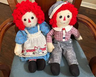 Raggedy Ann & Andy
Handmade this month. 