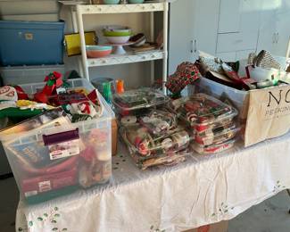 More  Christmas, Easter items and Valentines items.