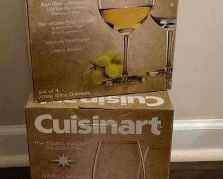 Cuisinart wine glasses.