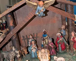 Italian Nativity Scene. 