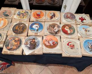 Norman Rockwell Christmas lights from 1972 to 1990.