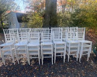 40 chiavari chairs