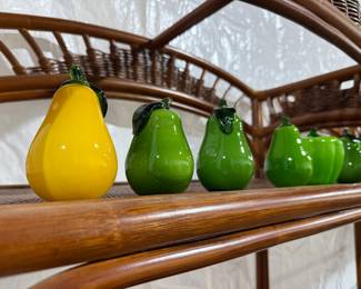 Murano glass fruit