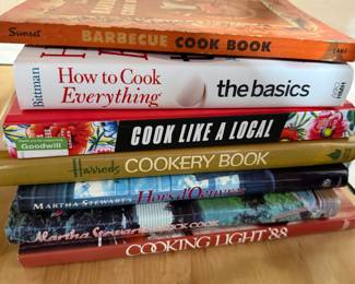 Fab vintage and unique cookbooks, including 1980s Martha Stewart