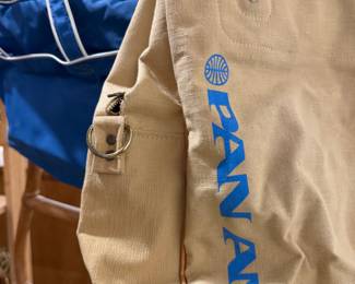 Delta and Pan Am vintage travel bags