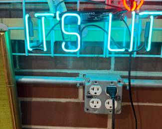 Real actual Neon sign (not LED)