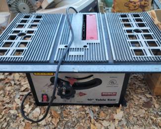 10 inch table saw