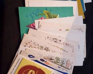 MI183Vintage Orion Ship Line Dining Menus And More