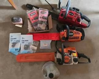 MI141Chainsaws Homelite, Echo And Srihl