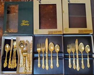 MI202Gold Plated Flatware