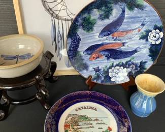 MI128Blue Home Decor